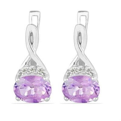 BUY NATURAL SKY BLUE TOPAZ GEMSTONE CLASSIC EARRINGS IN 925 STERLING SILVER